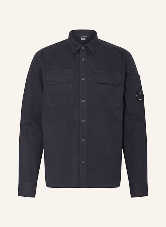 C.P. COMPANY Hemd Comfort Fit DUNKELBLAU
