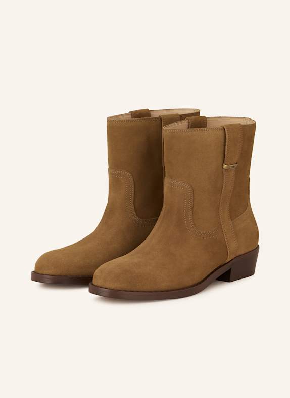 ISABEL MARANT Stiefeletten COGNAC