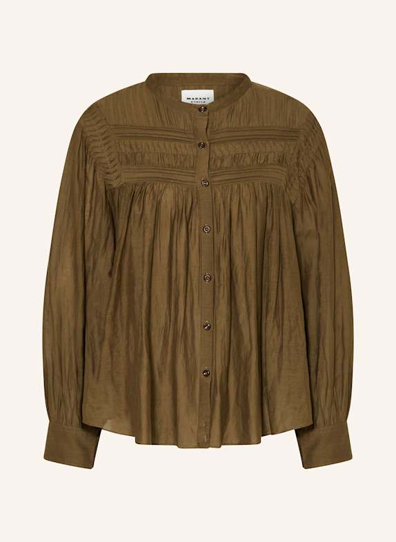 MARANT ÉTOILE Bluse PLALIA KHAKI