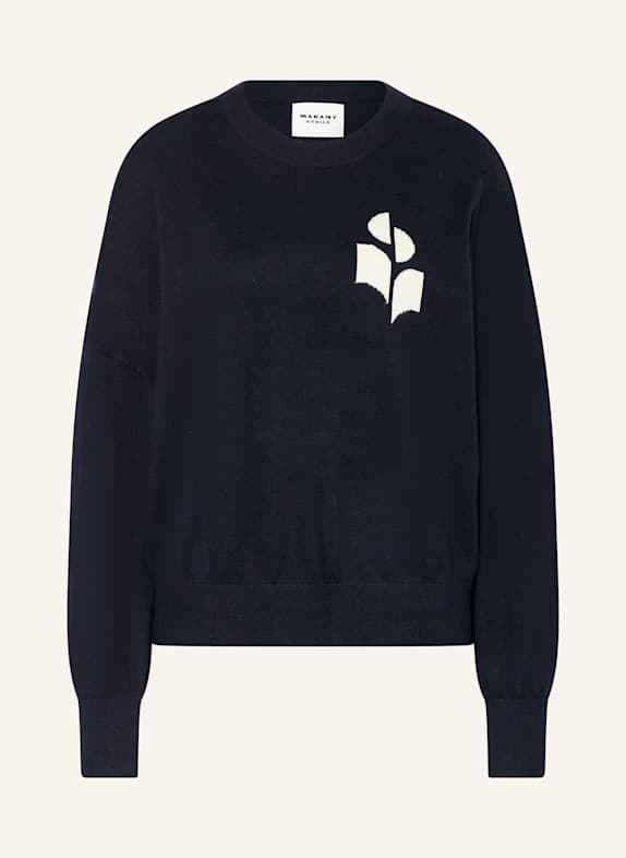 MARANT ÉTOILE Pullover MARISANS DUNKELBLAU/ CREME