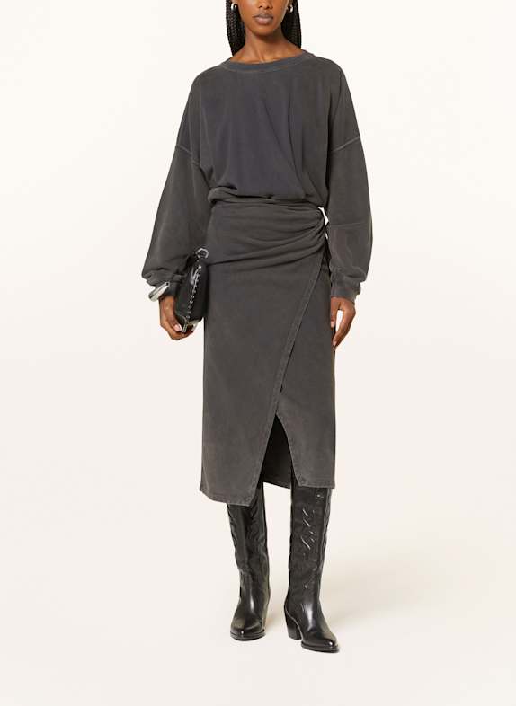 MARANT ÉTOILE Sweatkleid SANDRINA SCHWARZ