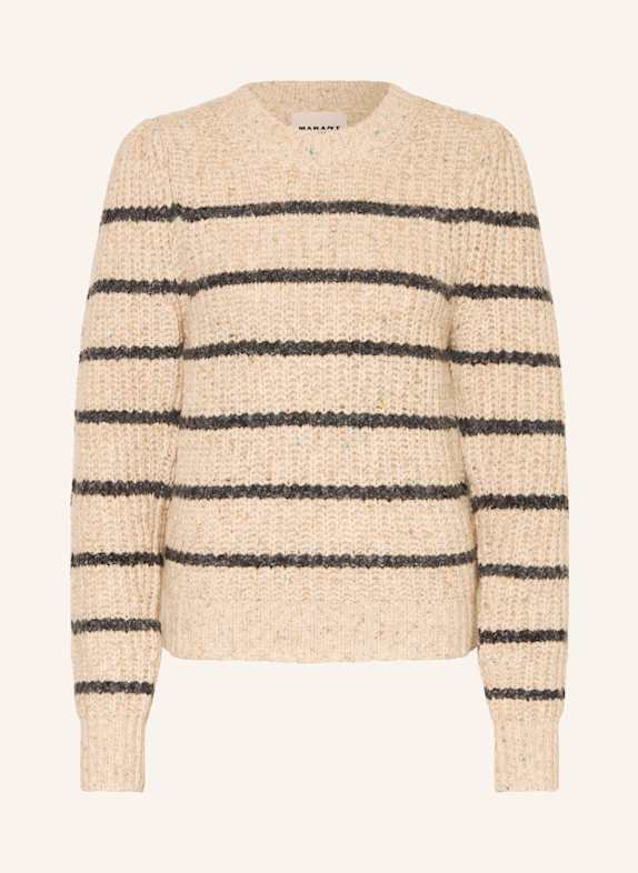 MARANT ÉTOILE Pullover PHILAE BEIGE/ DUNKELGRAU