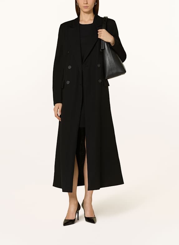 HARRIS WHARF LONDON Coat BLACK