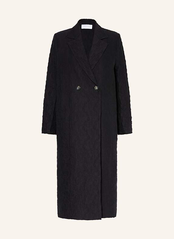 HARRIS WHARF LONDON Mantel SCHWARZ