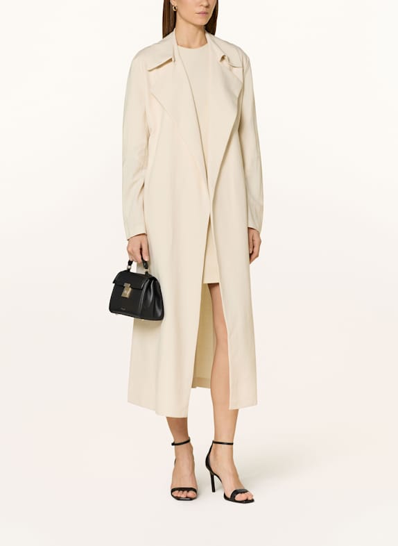 HARRIS WHARF LONDON Trench coat ECRU