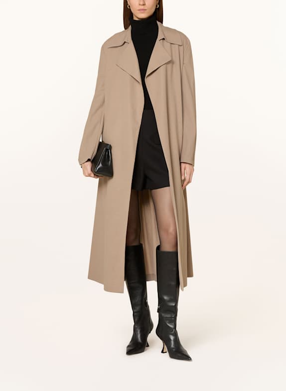 HARRIS WHARF LONDON Trench coat BEIGE