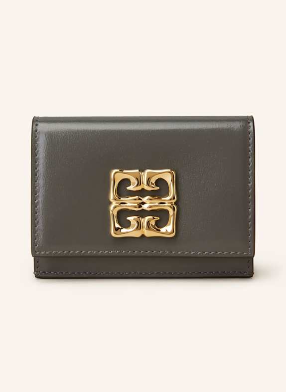 GIVENCHY Münzetui 4G LIQUID GRAU