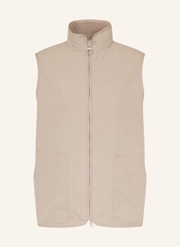 Barbour Teddyfell-Weste zum Wenden BEIGE