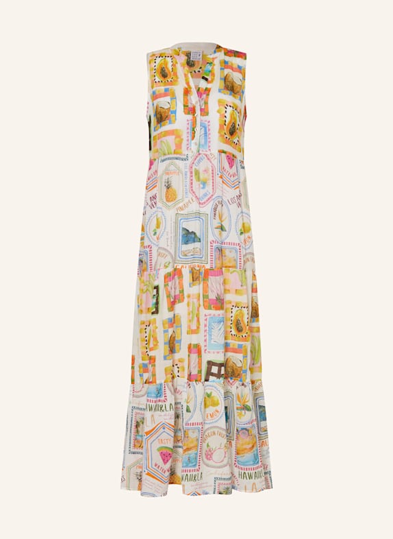 Emily VAN DEN BERGH Kleid WEISS/ DUNKELGELB/ GRÜN