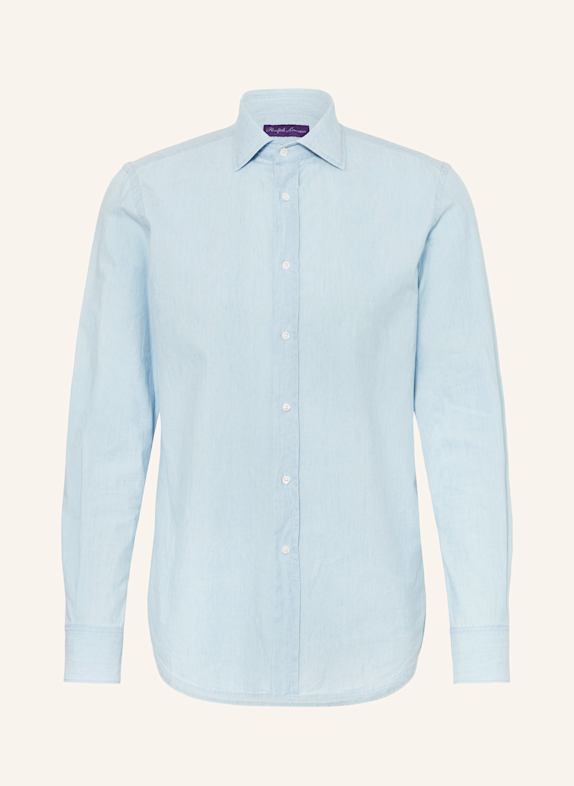 RALPH LAUREN PURPLE LABEL Jeanshemd Regular Fit HELLBLAU