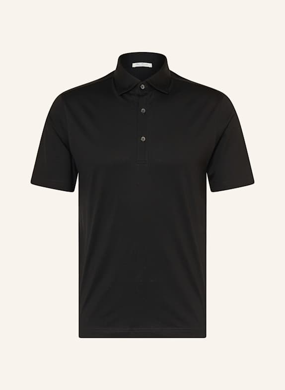 Stefan Brandt Jersey-Poloshirt LUIS  SCHWARZ