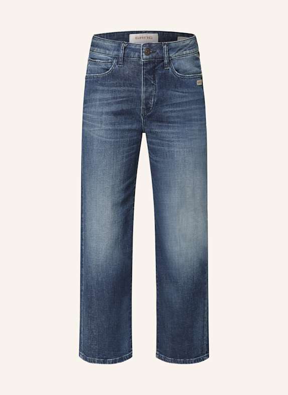 GANG Straight Jeans 94JUL CROPPED 7858 worn rough denim