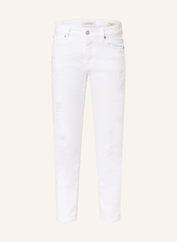 GANG Boyfriend jeans 94NADIA CROPPED 7109 white vintage