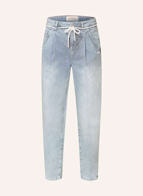 GANG Mom jeans 94SILVIA 7595 washed down stripes