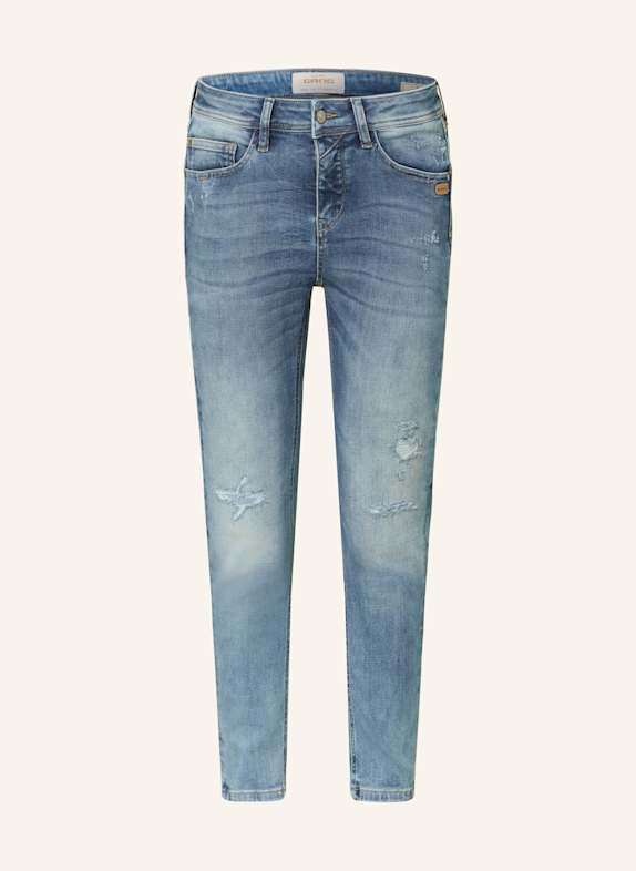 GANG 7/8-Jeans 94AMELIE CROPPED 7854 azure blue destroy
