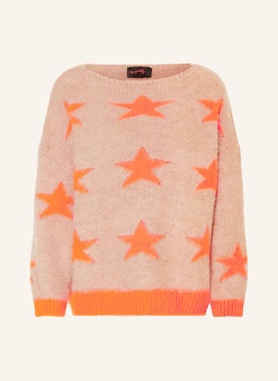 miss goodlife Pullover BEIGE/ NEONORANGE