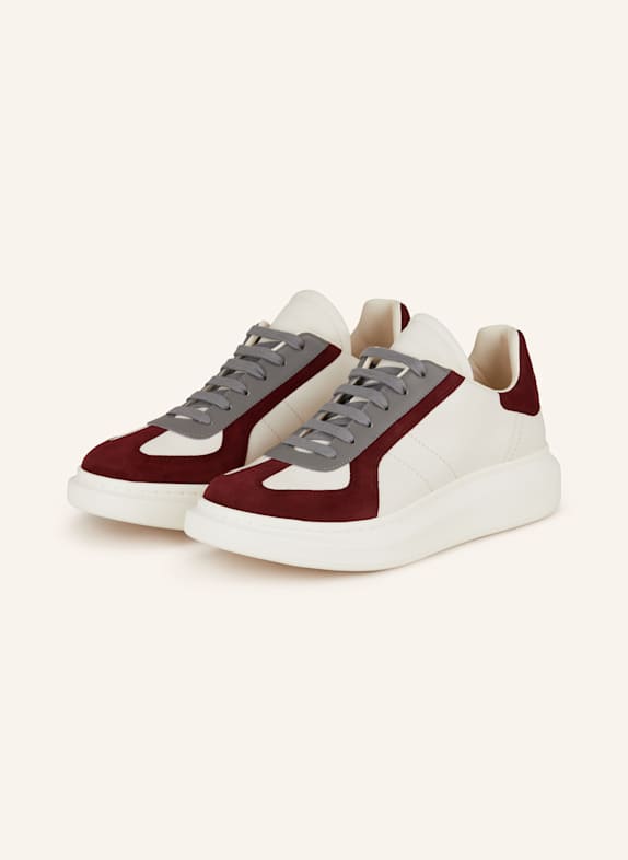 Alexander McQUEEN Sneakers WHITE/ DARK RED/ GRAY