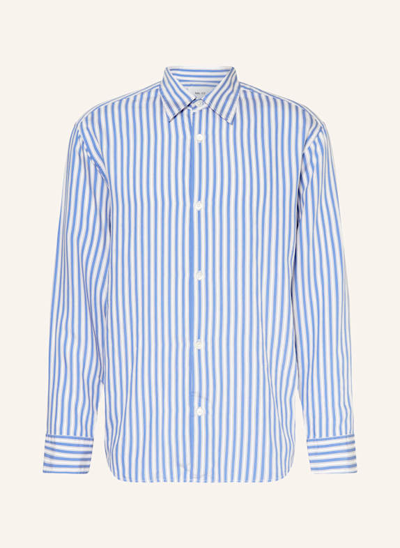 NN.07 Hemd FREDDY Comfort Fit HELLBLAU/ WEISS
