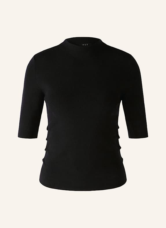 oui Strickshirt SCHWARZ