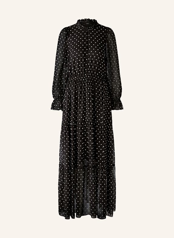oui Kleid SCHWARZ/ CREME