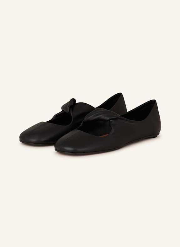 Alexander McQUEEN Ballerinas SCHWARZ