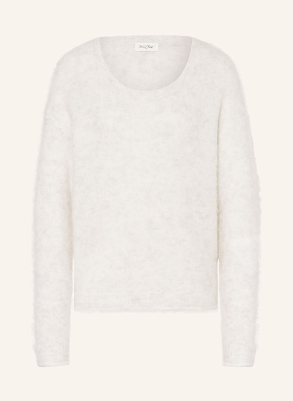 American Vintage Pullover NUNY mit Alpaka HELLGRAU