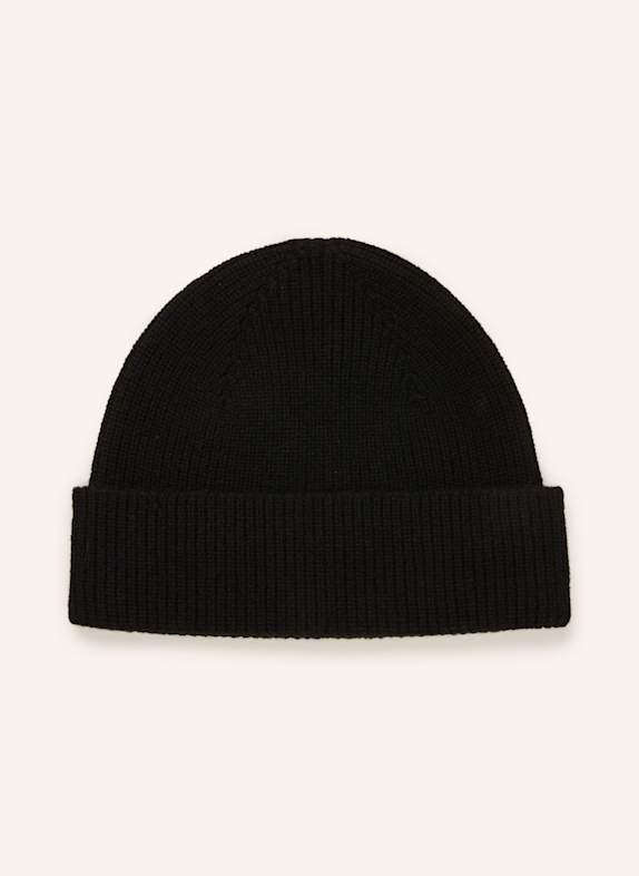 ZEGNA Cashmere-Mütze OASI SCHWARZ