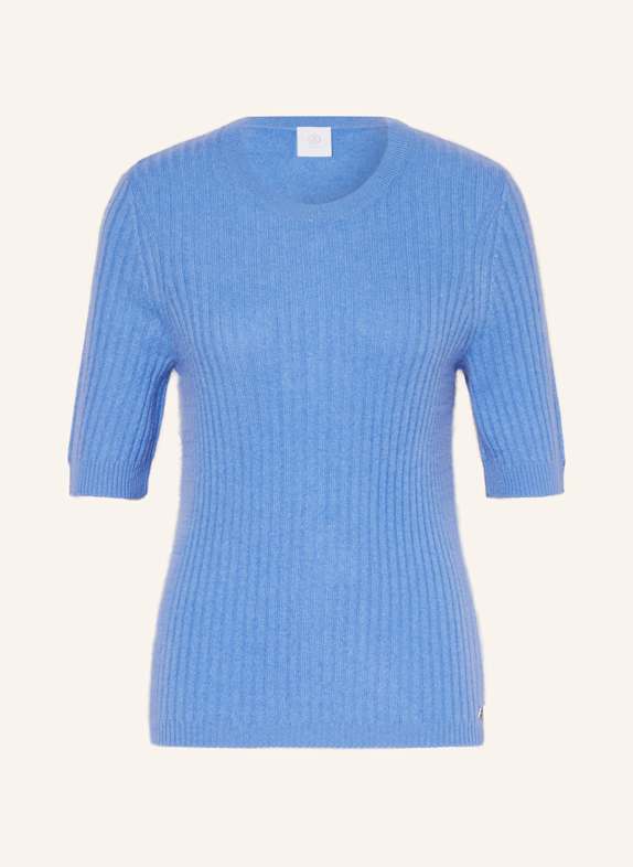 BOGNER Strickshirt SUE aus Cashmere BLAU
