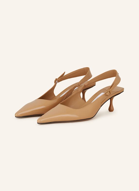 JIMMY CHOO Slingpumps AMEL 50 CAMEL