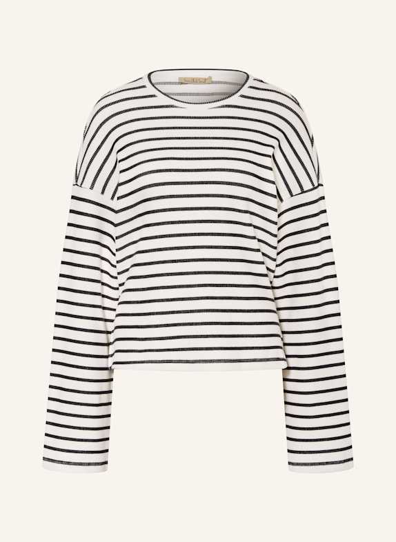 Smith & Soul Long sleeve shirt WHITE/ DARK BLUE