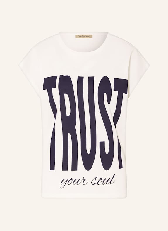 Smith & Soul T-shirt WHITE/ DARK BLUE