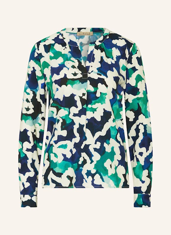 Smith & Soul Tunic DARK BLUE/ GREEN/ ECRU