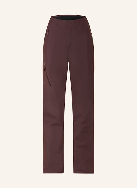 ARC'TERYX Hardshell-Skihose NITA DUNKELROT