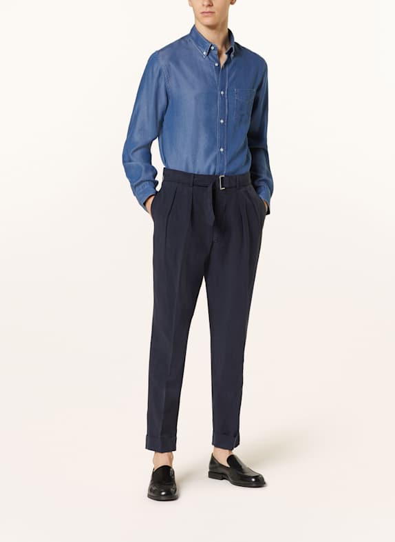 Officine Générale Overhemd BART Regular Fit BLAUW