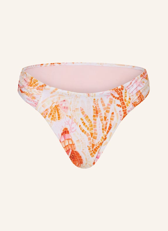 SEAFOLLY Basic-Bikini-Hose LA MER WEISS/ ORANGE/ PINK