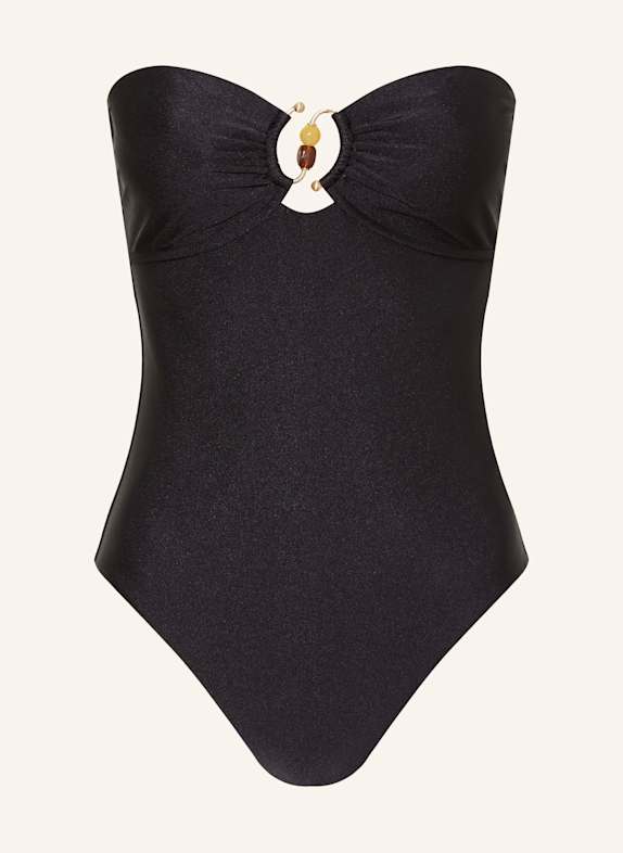 SEAFOLLY Bandeau-Bikini PALERMO SCHWARZ