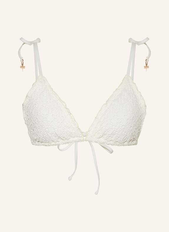 SEAFOLLY Triangel-Bikini-Top DAYDREAMER WEISS