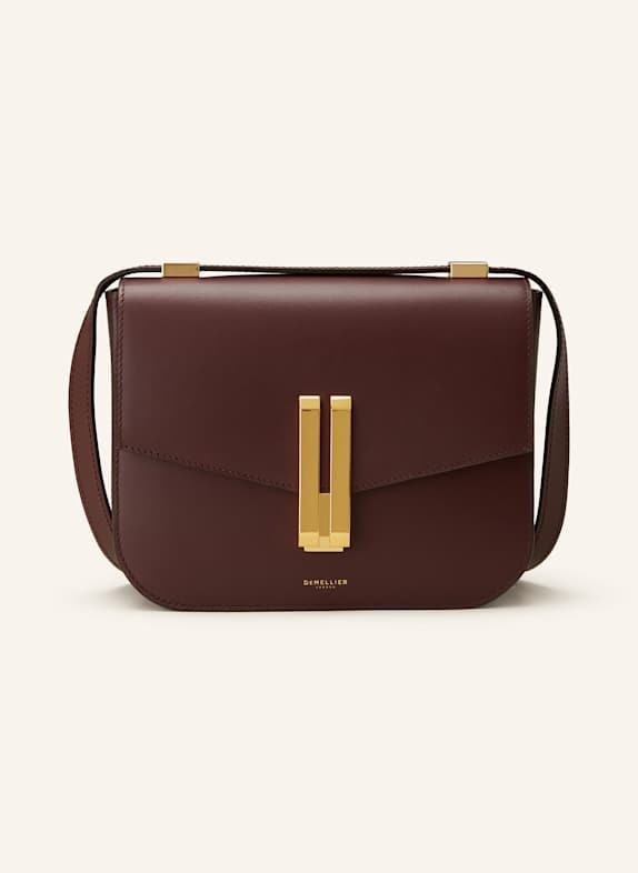 DeMellier Shoulder bag FLEMING DARK RED