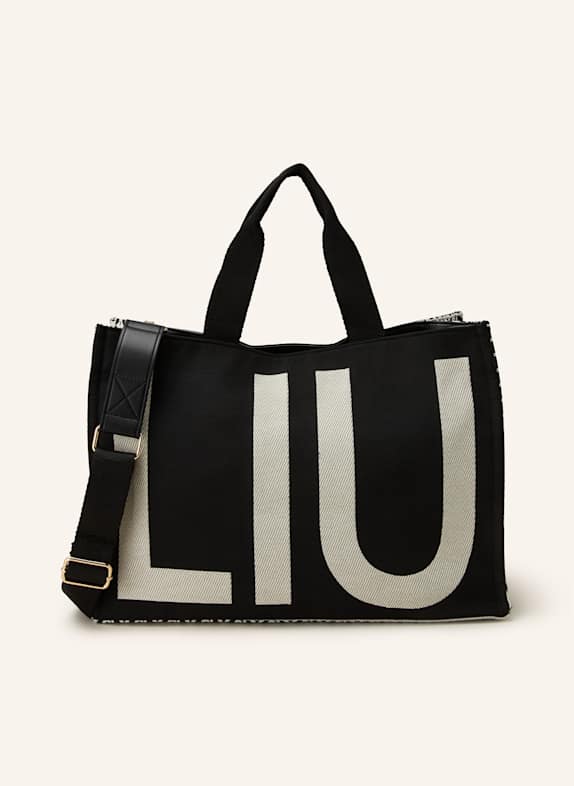 LIU JO Shopper SCHWARZ/ WEISS