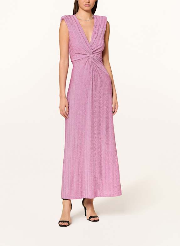 LIU JO Kleid mit Glitzergarn PINK