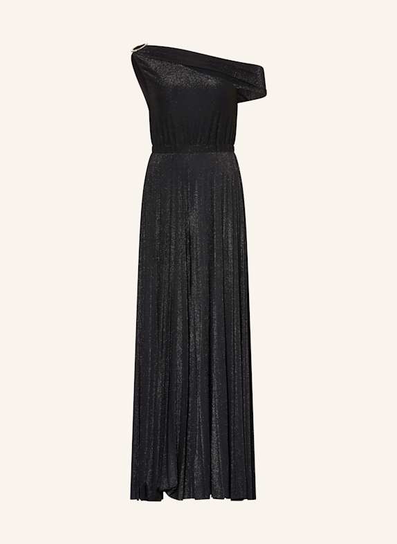 LIU JO Jumpsuit mit Glitzergarn SCHWARZ