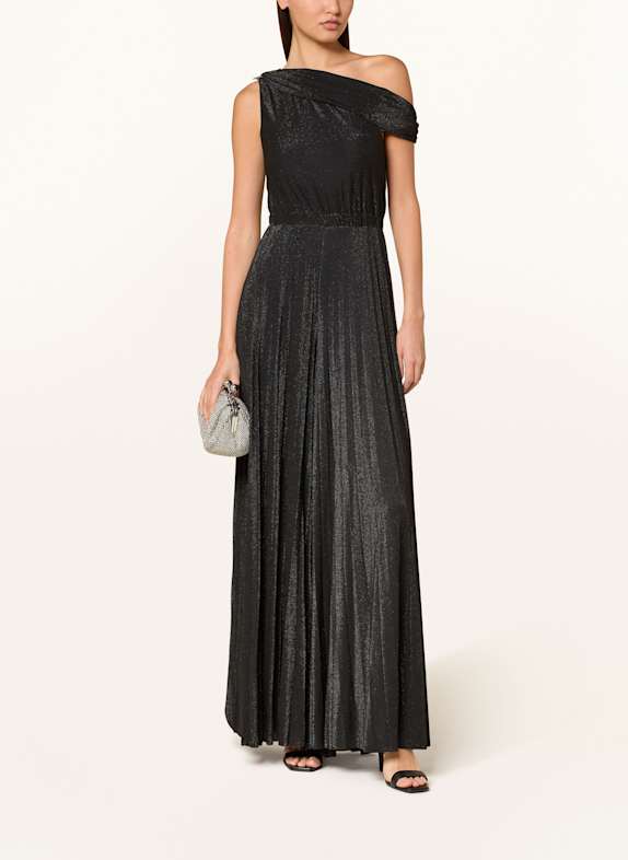 LIU JO Jumpsuit mit Glitzergarn SCHWARZ
