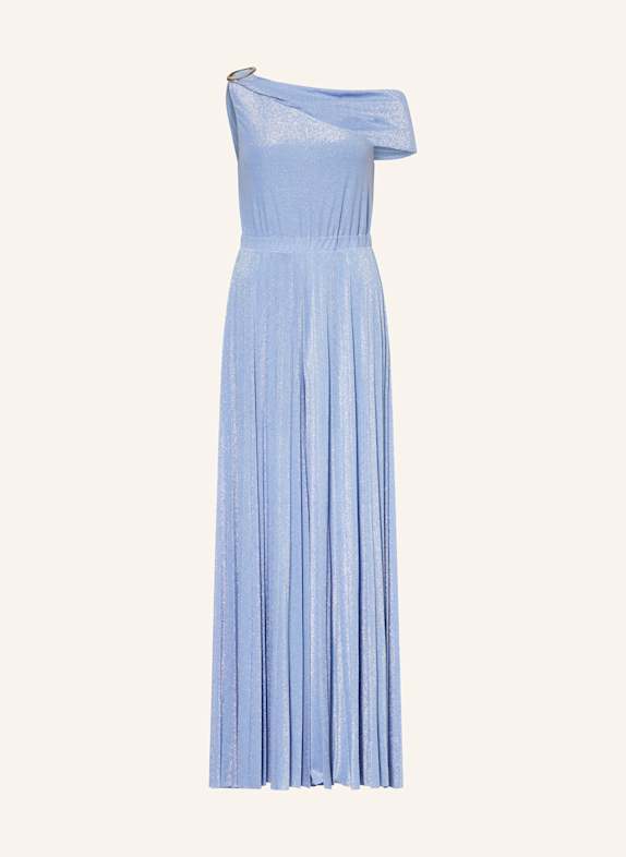 LIU JO Jumpsuit mit Glitzergarn HELLBLAU