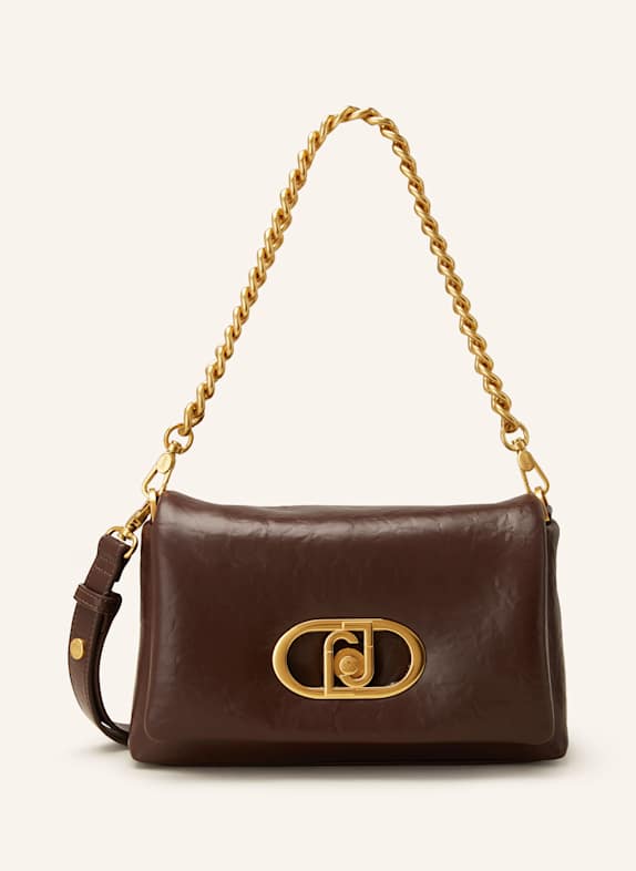 LIU JO Schultertasche LAPUFFY DUNKELBRAUN