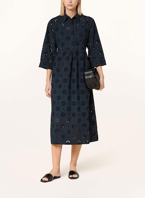 Barbour Hemdblusenkleid MELISSA DUNKELBLAU