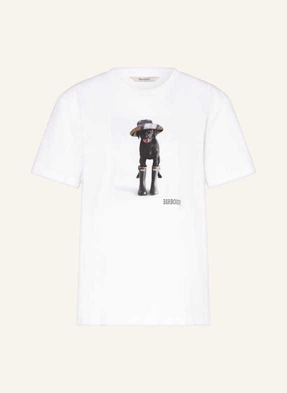 Barbour T-shirt WOODROW WHITE
