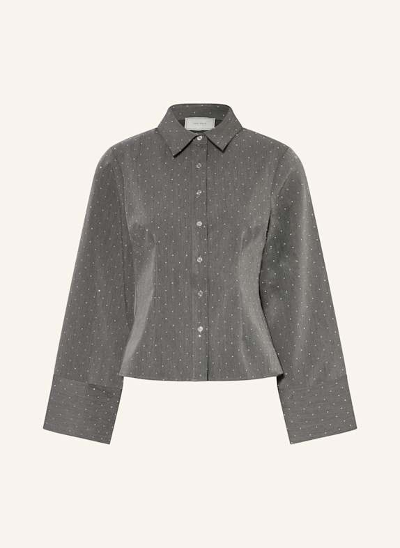 NEO NOIR Shirt blouse ROSA with decorative gems GRAY