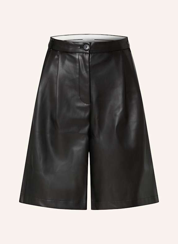 NEO NOIR Shorts NIKA in Lederoptik SCHWARZ