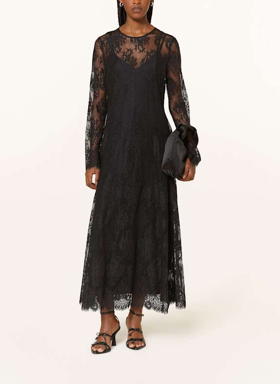 NEO NOIR Spitzenkleid RIMOVA SCHWARZ