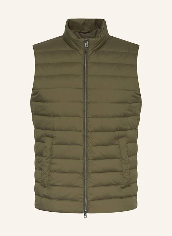 HERNO Down vest KHAKI